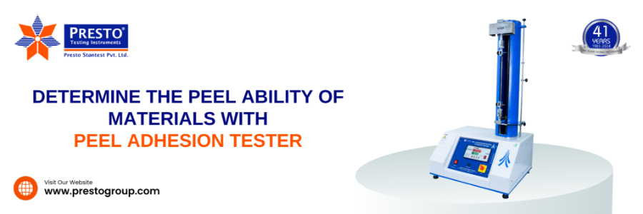 Determine the Peel Ability of Materials with a Peel Adhesion Tester